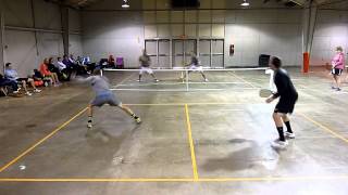 Pickleball Highlight of the Arnold Schwarzenegger Pickleball Classic  Paul Valenti & Eric Kennedy
