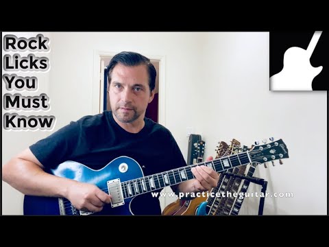 Rock Guitar Licks You Must Know