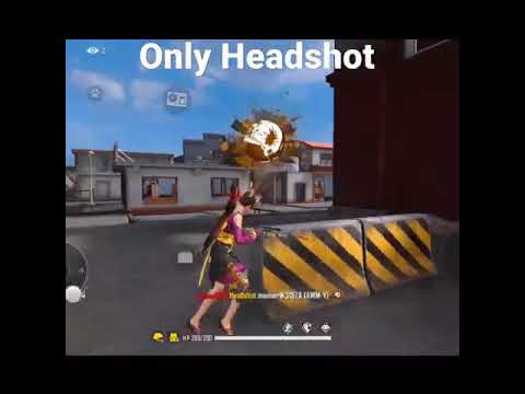 Op Overpower Headshot by 😋 A.J Gaming🎮 #shorts #freefire