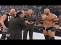 Sheriff Stone Cold Goldberg Mr McMahon Paul Heyman Segment