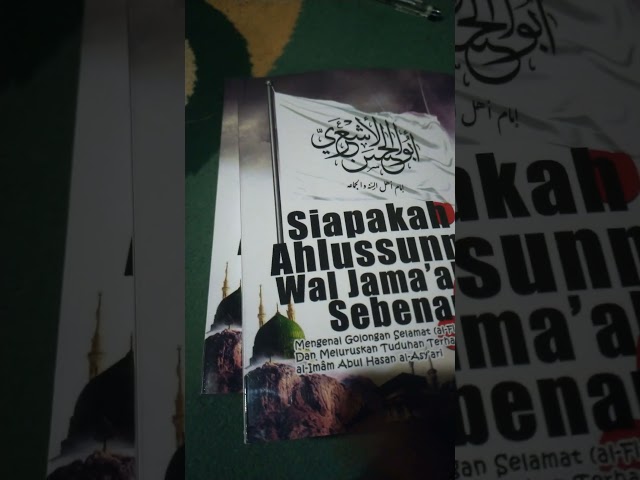 Buku Siapakah Ahlussunnah Wal Jamaah Sebenarnya #warganu