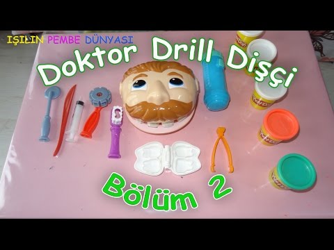Doktor Drill Dişçi Oyun Seti ile Dolgu Yapıyoruz ve Diş Çekiyoruz Bölüm-2 - Eğitici Çocuk Videosu