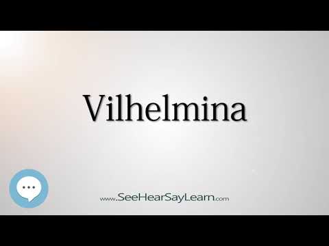 Vilhelmina (How to Pronounce Cities of the World)💬⭐🌍✅
