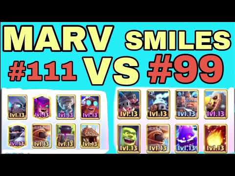 Clash royale - UNIQUE Mega knight electro giant spawner VS royal recruits royal hogs spam best deck