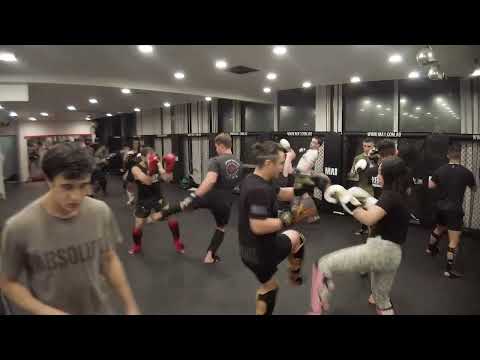 (170522) Muay Thai Sparring w/ Evelyn | Absolute MMA