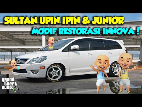 SULTAN UPIN IPIN MODIFIED KIJANG INNOVA TURBO CUMI CUMI LAND SURABAYA - GTA V MOD UPIN & IPIN SPE...