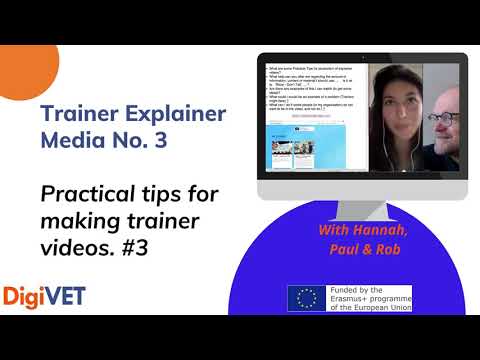 Q&A Trainer Video Making – No. 3
