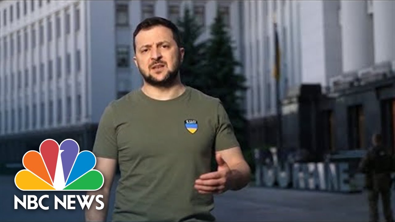 Ukraine's Zelenskyy Calls For New Missile Defense Systems - YouTube