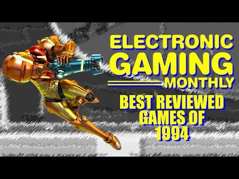 Electronic Gaming Month's Top 10 Reviewed Games of 1994 - Defunct Games