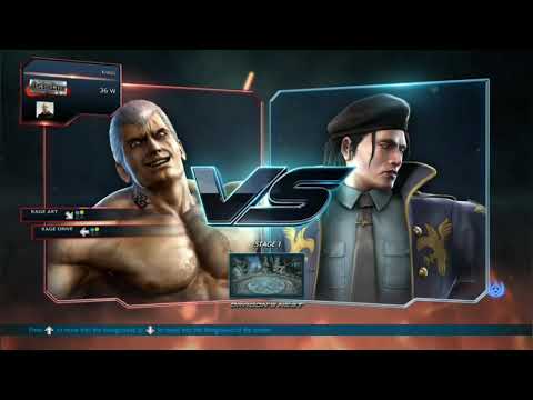 Tekken7 Bryan Fury Vs Dragunov -;Gameplay.