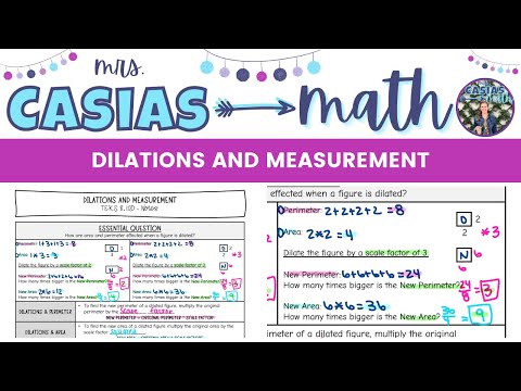 Effortless Dilations And Measurement Study Aid
