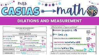 Dilations and Measurement | 8th Grade Math Pre-Algebra
