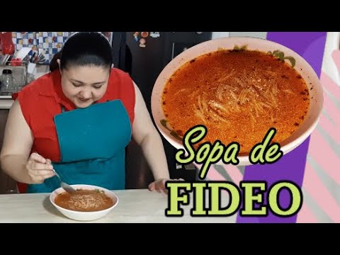 SOPA DE FIDEO PERFECTA ❤️ Casera, Económica y con Sabor de Mamá #mihogardulcehogar