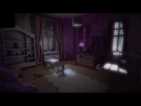 Video Game Ambience Asmr - (Layers of Fear) Childrens Bedroom | Rain & Thunder | Instrumental Music