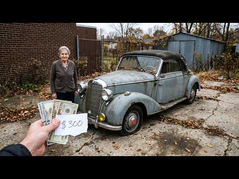 Thumbnail for I Bought a 1951 Mercedes-Benz 170S From an Elderly Woman for Just $300… Then I Restored It | ASMR by Mercedes-Benz 170S