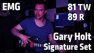 Video thumbnail for Let's Try the EMG Gary Holt Signature Set | EMG 81TW/89R | Gibson Les Paul Studio by Julian Daniels