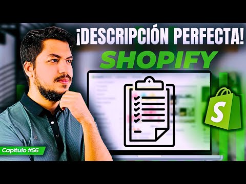 Como crear la DESCRIPCIÓN de un PRODUCTO de SHOPIFY con IA