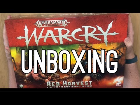 Warcry Red Harvest Unboxing