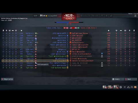 TIGER 2 H Sla.16 INCREDIBLE SHOT WAR THUNDER