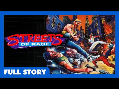 Streets of Rage 1 (Full Story) - All Cutscenes, Profiles, & Endings
