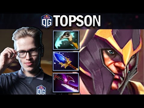 OG.TOPSON SILENCER - 60K DAMAGE - DOTA 2 7.24 GAMEPLAY