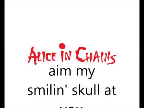 Alice In Chains Sea Of Sorrow (with lyrics)