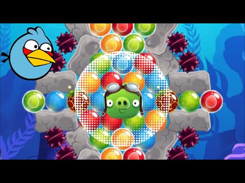 AB POP Angry Birds Level 228-231 game play hard level Win Win with high score!