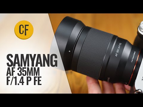 Video thumbnail for Samyang AF 35 mm f/1.4 P FE review 1