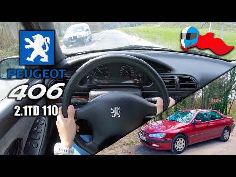 1998 Peugeot 406 2.1TD 110 (80kW) POV 4K [Test Drive Hero] #174 ACCELERATION, ELASTICITY & DYNAMIC