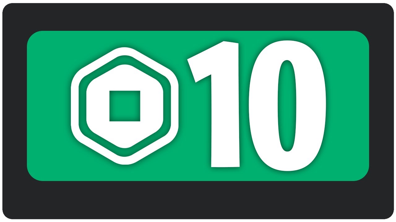 What YOU can do with 10 ROBUX...