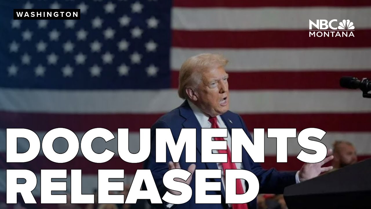 Documents in Donald Trump's election subversion case released