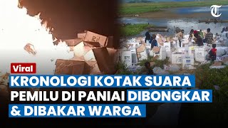 Viral Kotak Suara di Paniai Dibongkar dan Dibakar Warga Gegara Berita Hoaks, Begini Kronologinya!