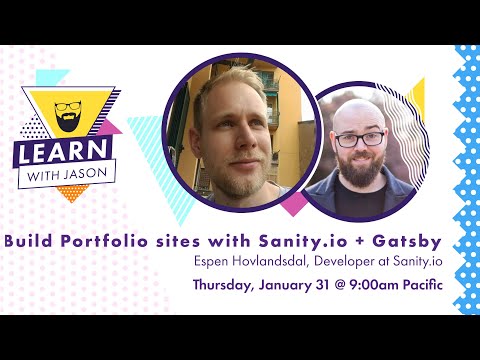 Build a Portfolio Site with Sanity.io and Gatsby — Learn With Jason