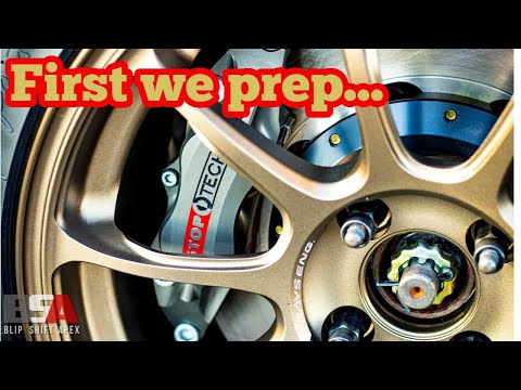 B13/B14 NISSAN SENTRA: STOPTECH BIG BRAKE UPGRADE PT.1