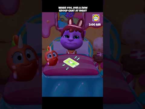 my talking tom funny meme | when you join a strangers group chat at night