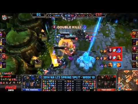 League of Legends Short Epics 54:Double Ace (EG vs CST)