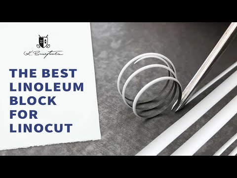 O melhor linóleo para linogravura