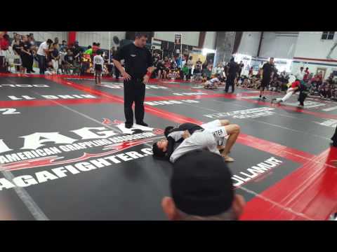 Jaden's first No Gi match at NAGA