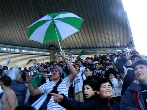 "LOS DEL SUR PUERTO MONTT v.s CATOLICA COPA CHILE 2010 CUARTO  GOL" Barra: Los del Sur &bull; Club: Deportes Puerto Montt