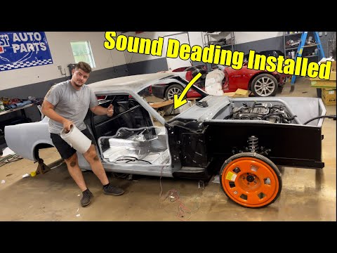 Installing Ultimate Sound Deadener In My 1965 Ford Mustang!