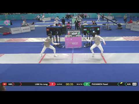 Wuxi Worlds 2025 JMF - L32 - Lam Ho Long HKG v Pavel Puzankov RUS