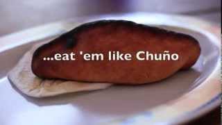 Salteña eating contest - SB Fundraising Challenge