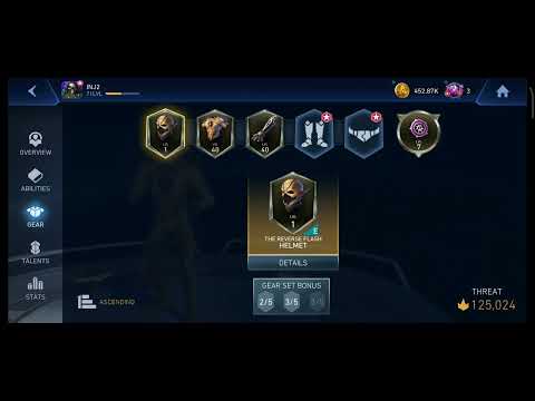 THE REVERSE FLASH ⚡ Buying & Upgrading Gears 🤩 InJustice 2 Mobile Gameplay