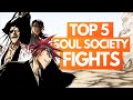 Ranking the TOP 5 BEST Soul Society Arc Fights | Bleach Ranking