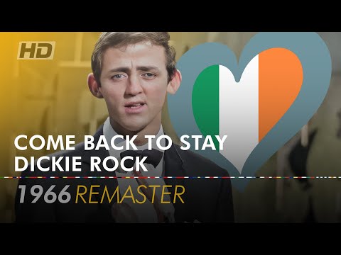 COME BACK TO STAY – DICKIE ROCK 🇮🇪 | Ireland | Eurovision Song Contest 1966 [HD Remaster]