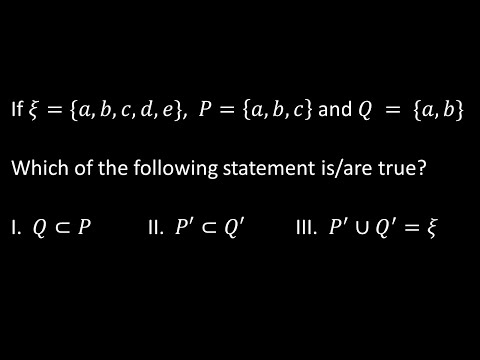 Sets | Operations on Sets | Likely Examination Questions | Maths Center