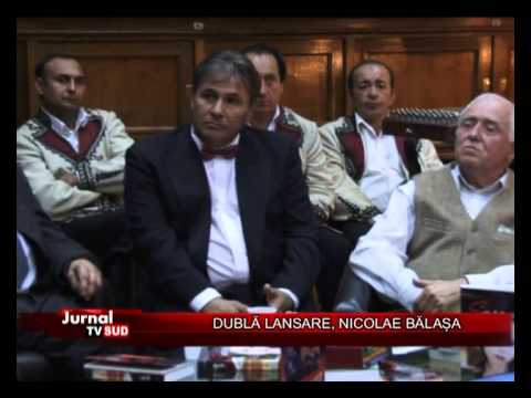 DUBLA LANSARE NICOLAE BALASA