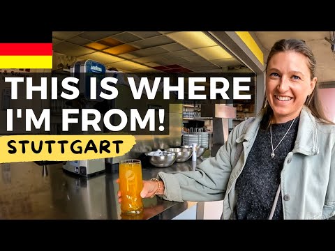 Returning To STUTTGART, GERMANY After 4 Years! Taking The German Train And Visiting A Beergarden 🇩🇪