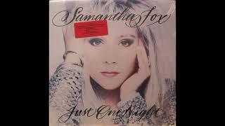 B5  Spirit Of America - Samantha Fox: Just One Night 1991 US Vinyl Album HQ Audio Rip