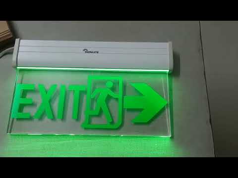 Emergency Exit Sign Lights